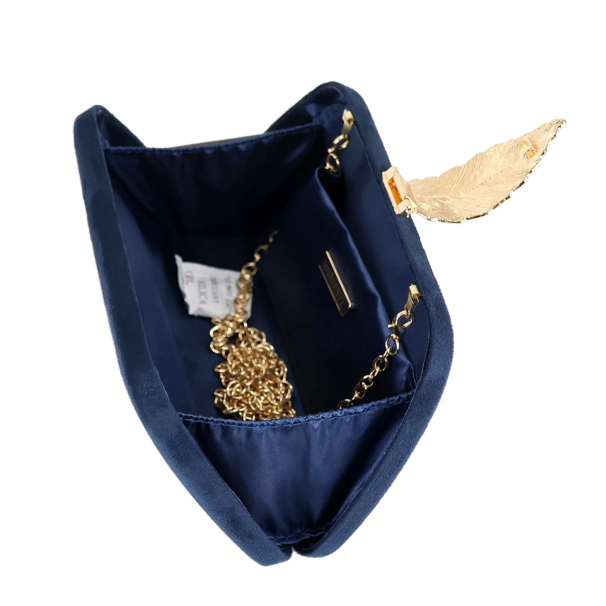 Navy Blue Faux Suede Clutch: The Perfect Accessory for Every Occasion! 💙✨