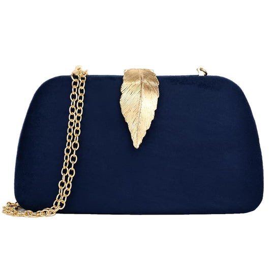 Navy Blue Faux Suede Clutch: The Perfect Accessory for Every Occasion! 💙✨